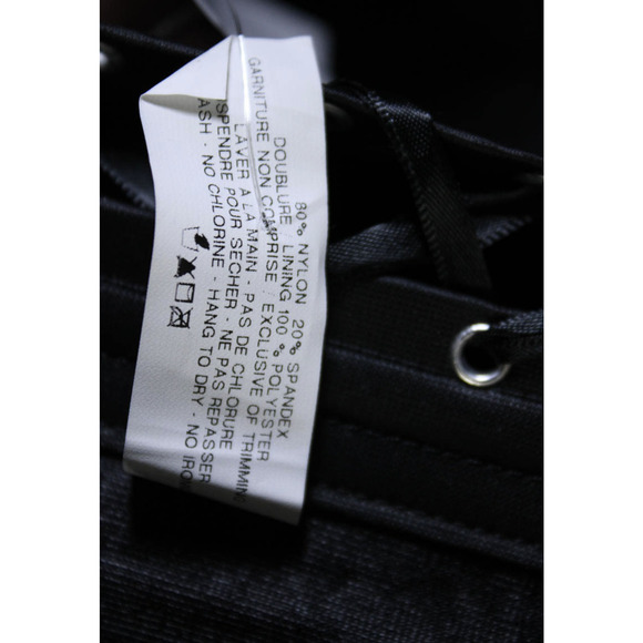 NWT Grenier Black Lace Up Overbust Corset Size 4 M/L - Picture 5 of 9